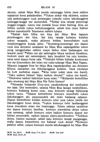 Banggai bible   new testament