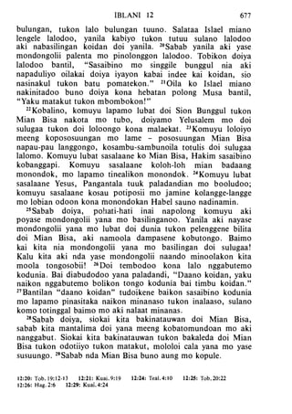 Banggai bible   new testament