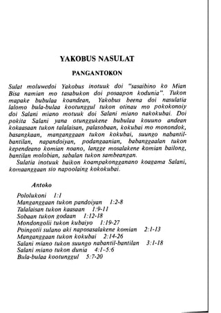 Banggai bible   new testament