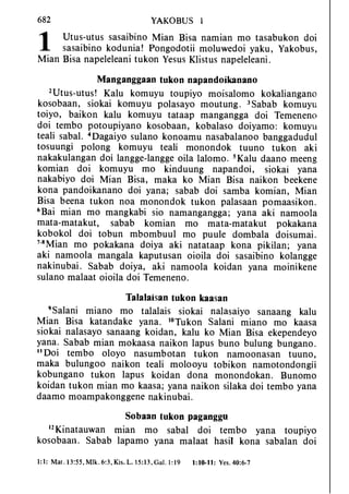Banggai bible   new testament