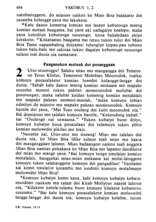 Banggai bible   new testament