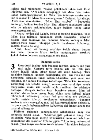 Banggai bible   new testament