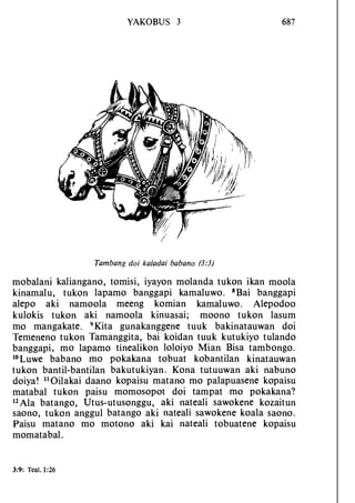 Banggai bible   new testament