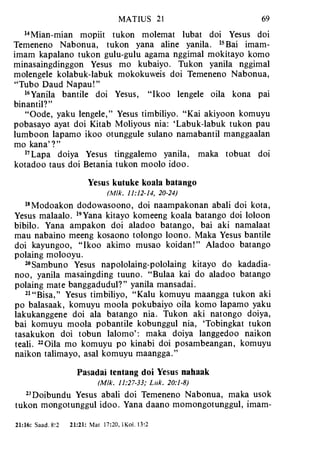 Banggai bible   new testament