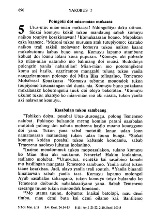 Banggai bible   new testament
