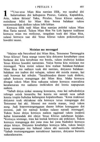 Banggai bible   new testament
