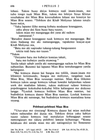 Banggai bible   new testament