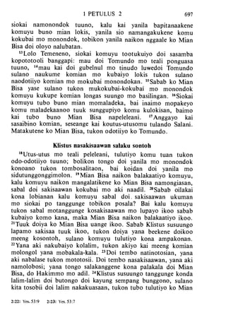 Banggai bible   new testament
