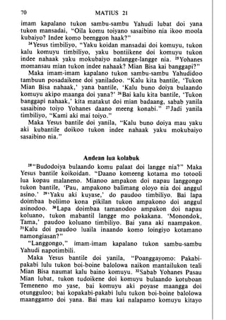 Banggai bible   new testament