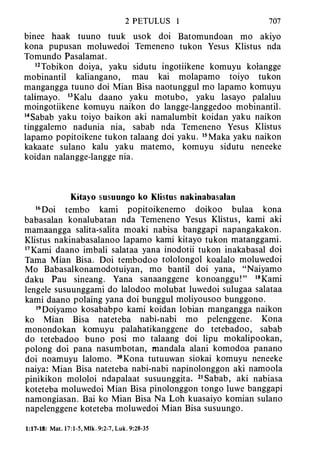 Banggai bible   new testament