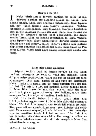 Banggai bible   new testament