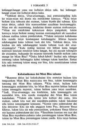 Banggai bible   new testament