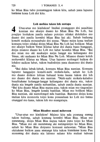 Banggai bible   new testament