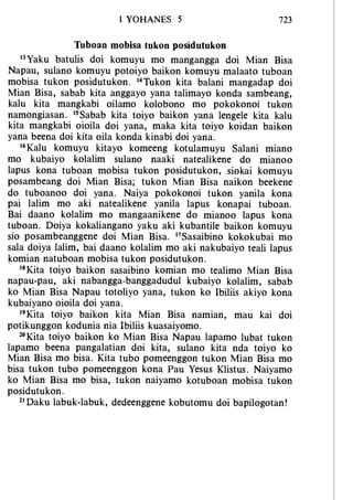 Banggai bible   new testament