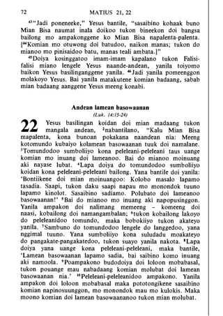 Banggai bible   new testament