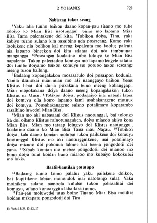 Banggai bible   new testament