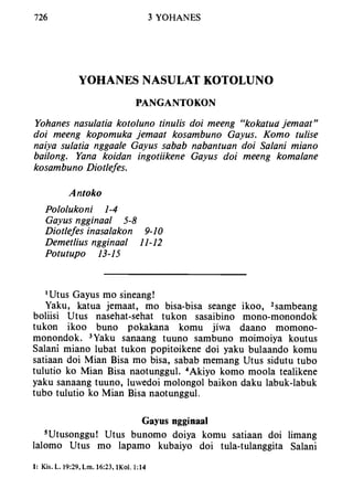 Banggai bible   new testament