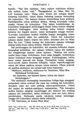 Banggai bible   new testament