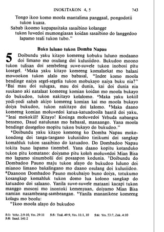 Banggai bible   new testament