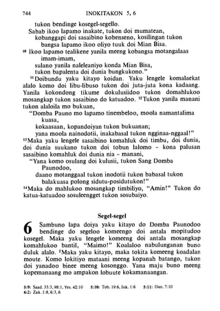 Banggai bible   new testament