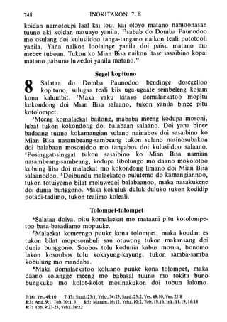 Banggai bible   new testament
