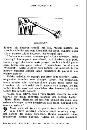Banggai bible   new testament