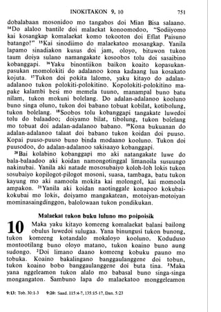 Banggai bible   new testament