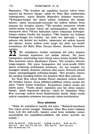 Banggai bible   new testament