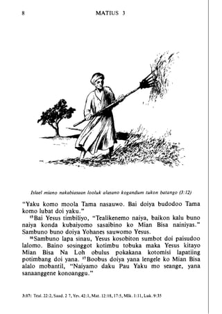 Banggai bible   new testament