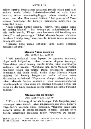 Banggai bible   new testament