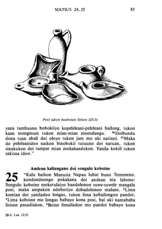 Banggai bible   new testament