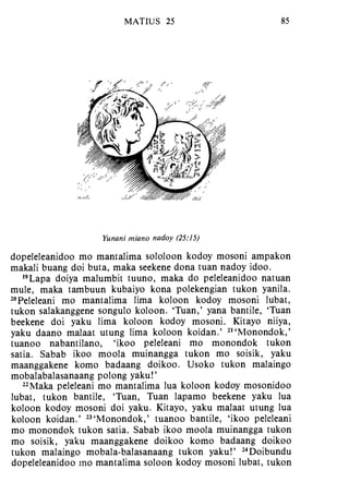 Banggai bible   new testament