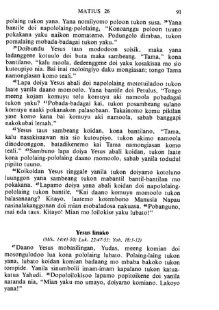 Banggai bible   new testament