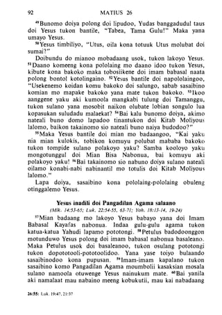 Banggai bible   new testament