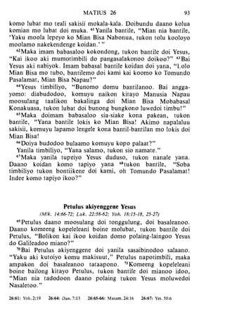Banggai bible   new testament
