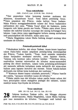 Banggai bible   new testament