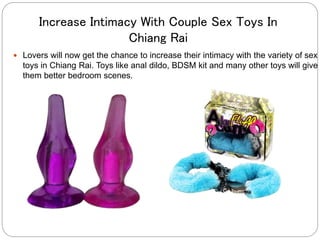 Spice Up The Sessions With Sex Toys In Chiang Rai