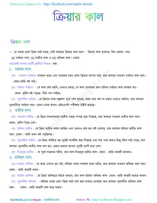 Bangla sentence & part of speech by tanbircox