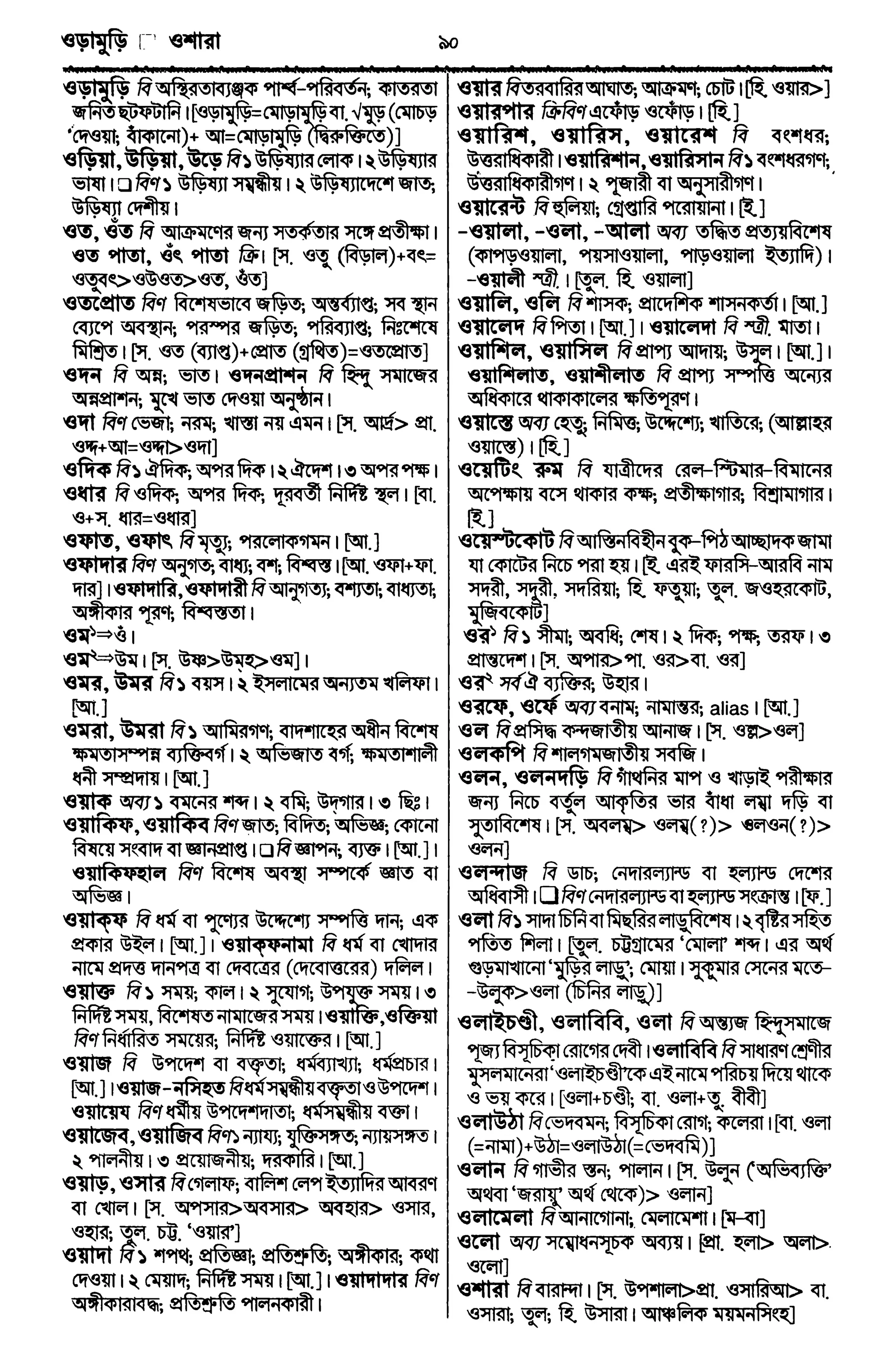 Bangla academy Bengali to Bengali dictionary