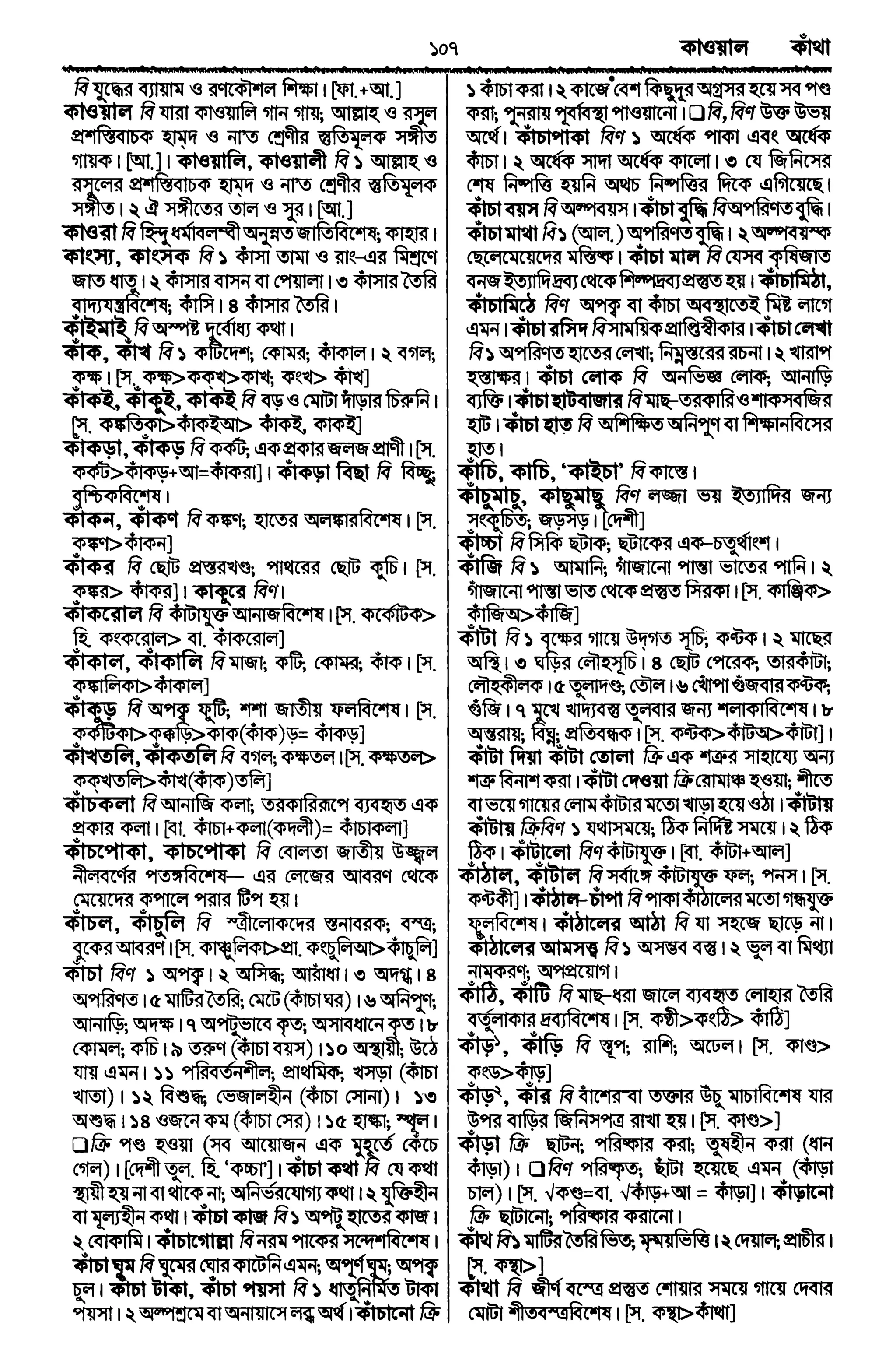 Bangla academy Bengali to Bengali dictionary