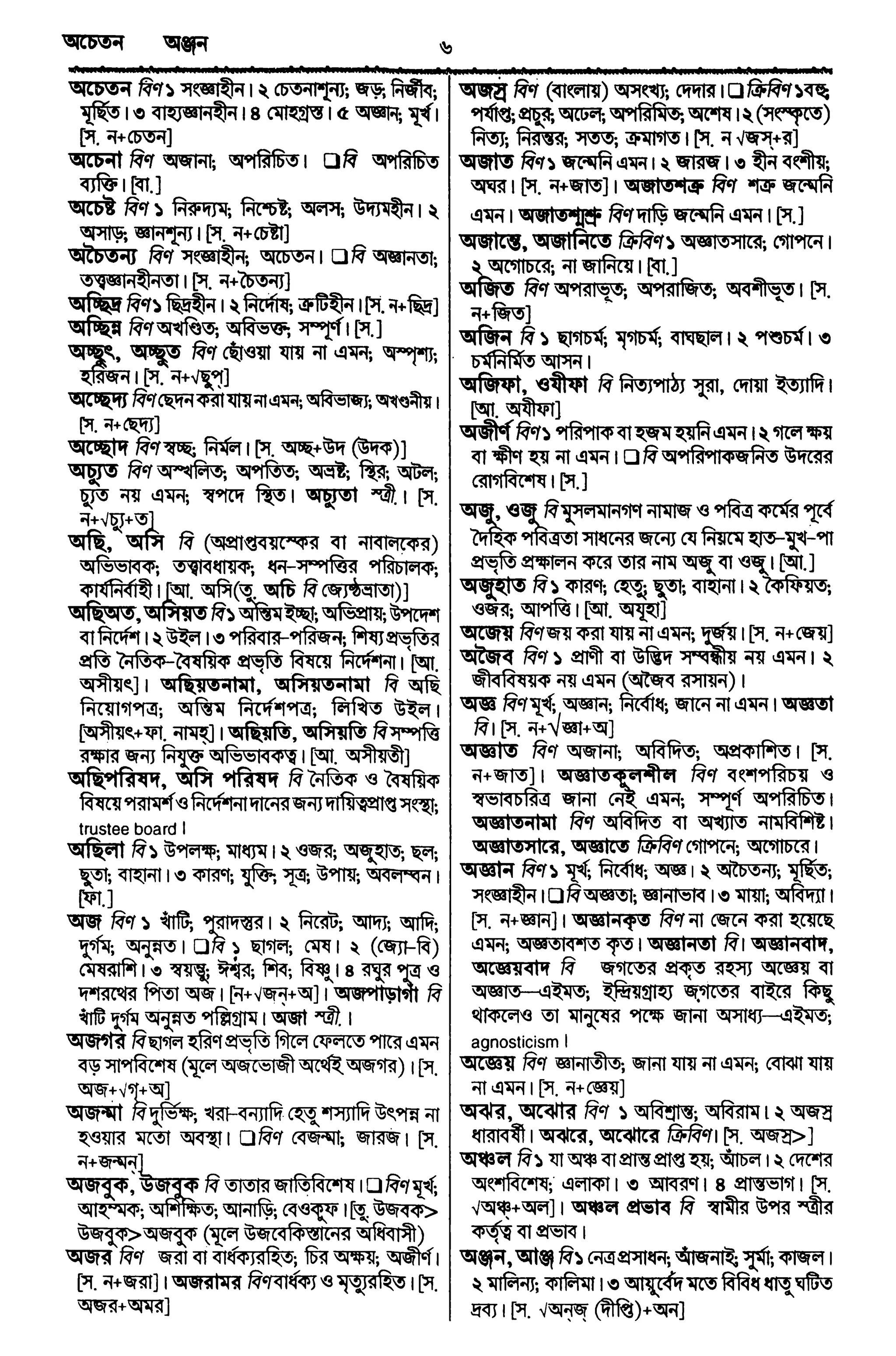 Bangla academy Bengali to Bengali dictionary