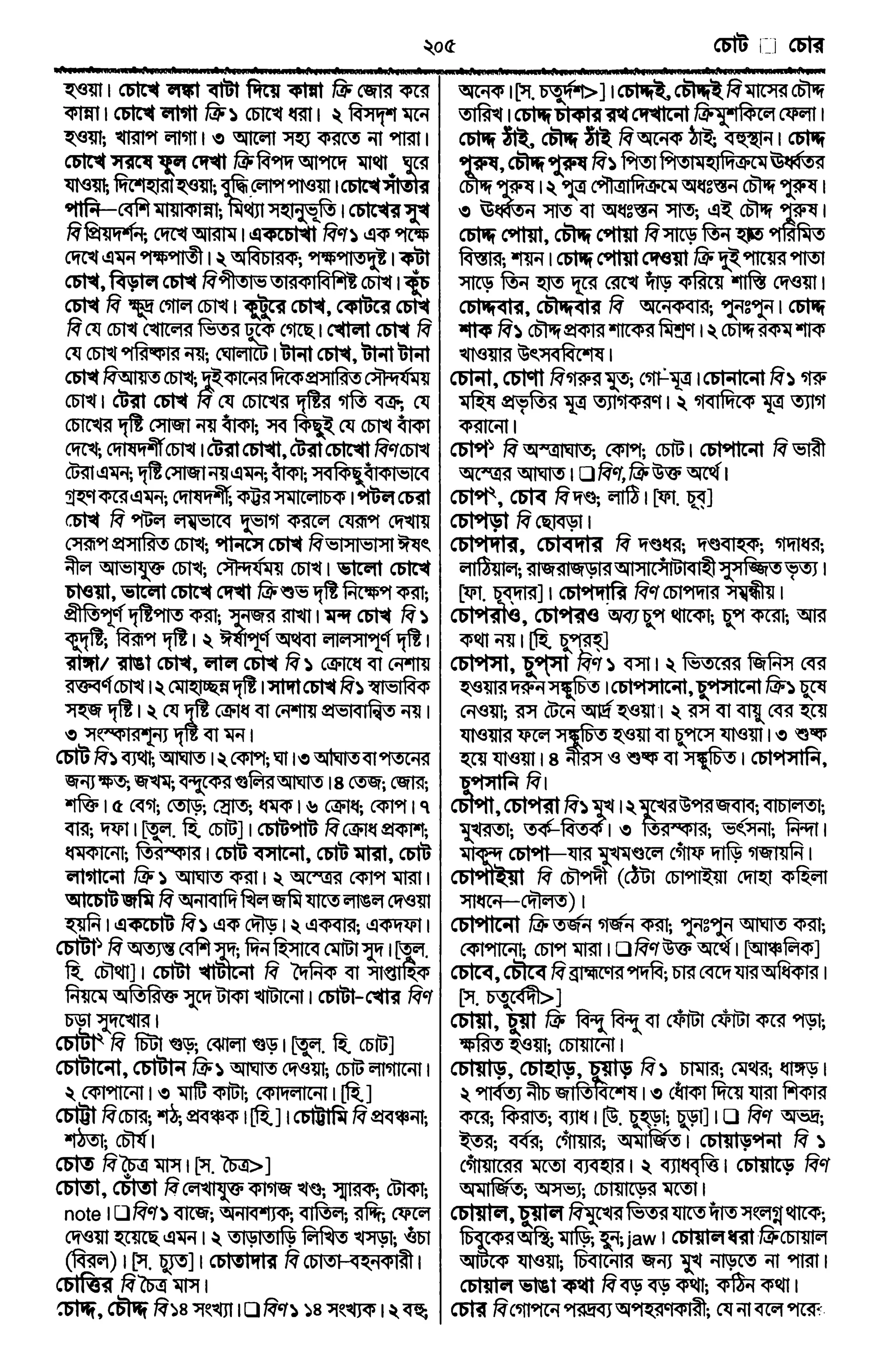 Bangla academy Bengali to Bengali dictionary