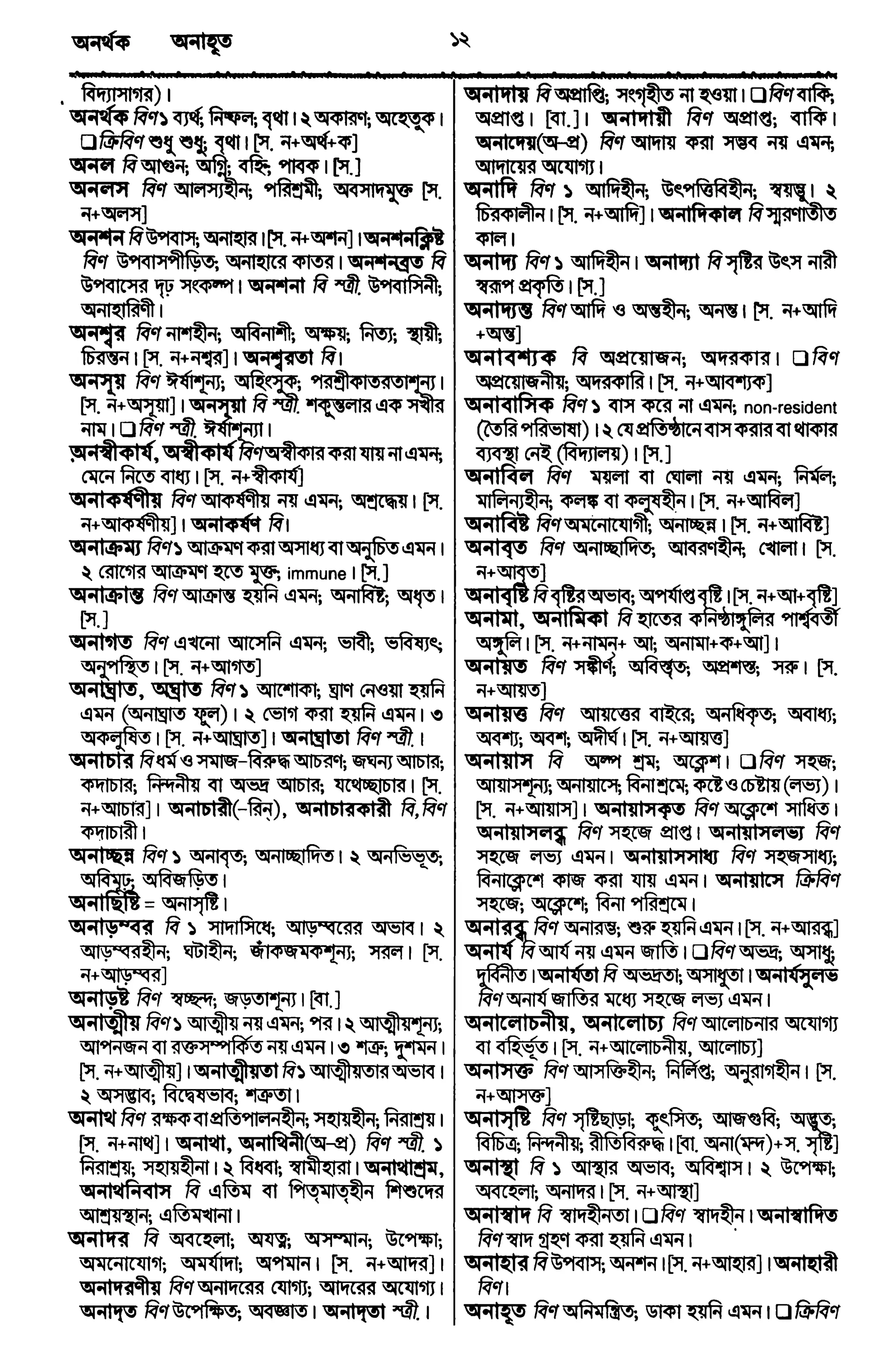 Bangla academy Bengali to Bengali dictionary