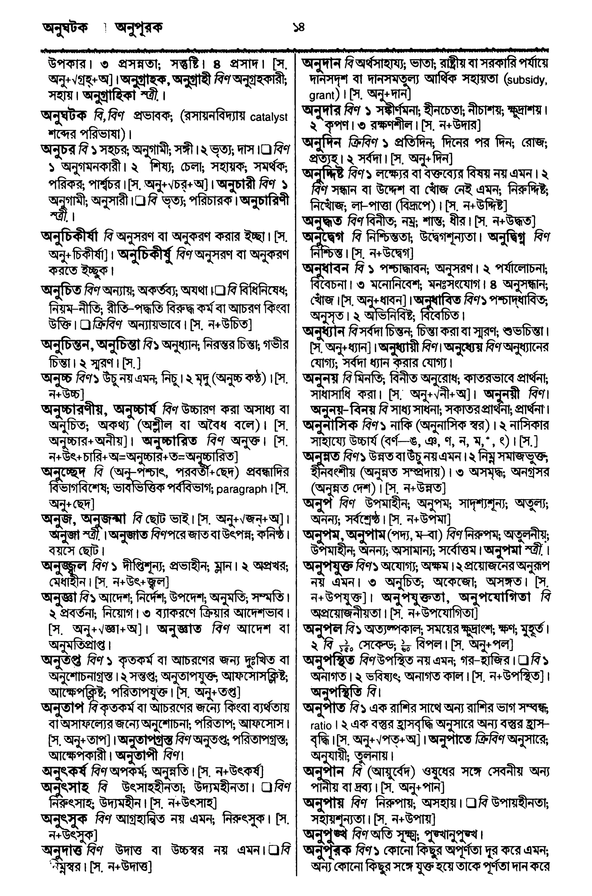 Bangla academy Bengali to Bengali dictionary