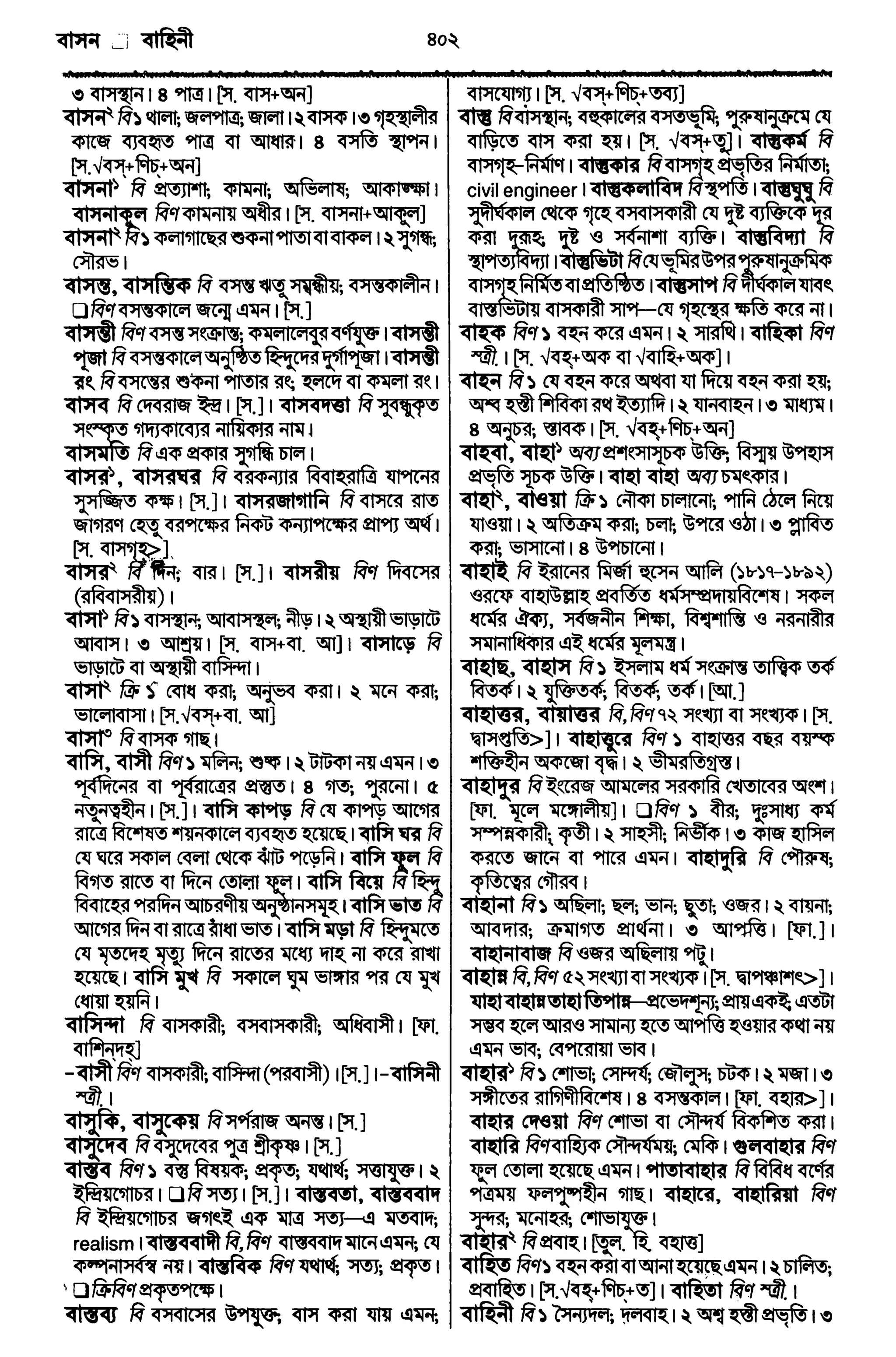 Bangla academy Bengali to Bengali dictionary
