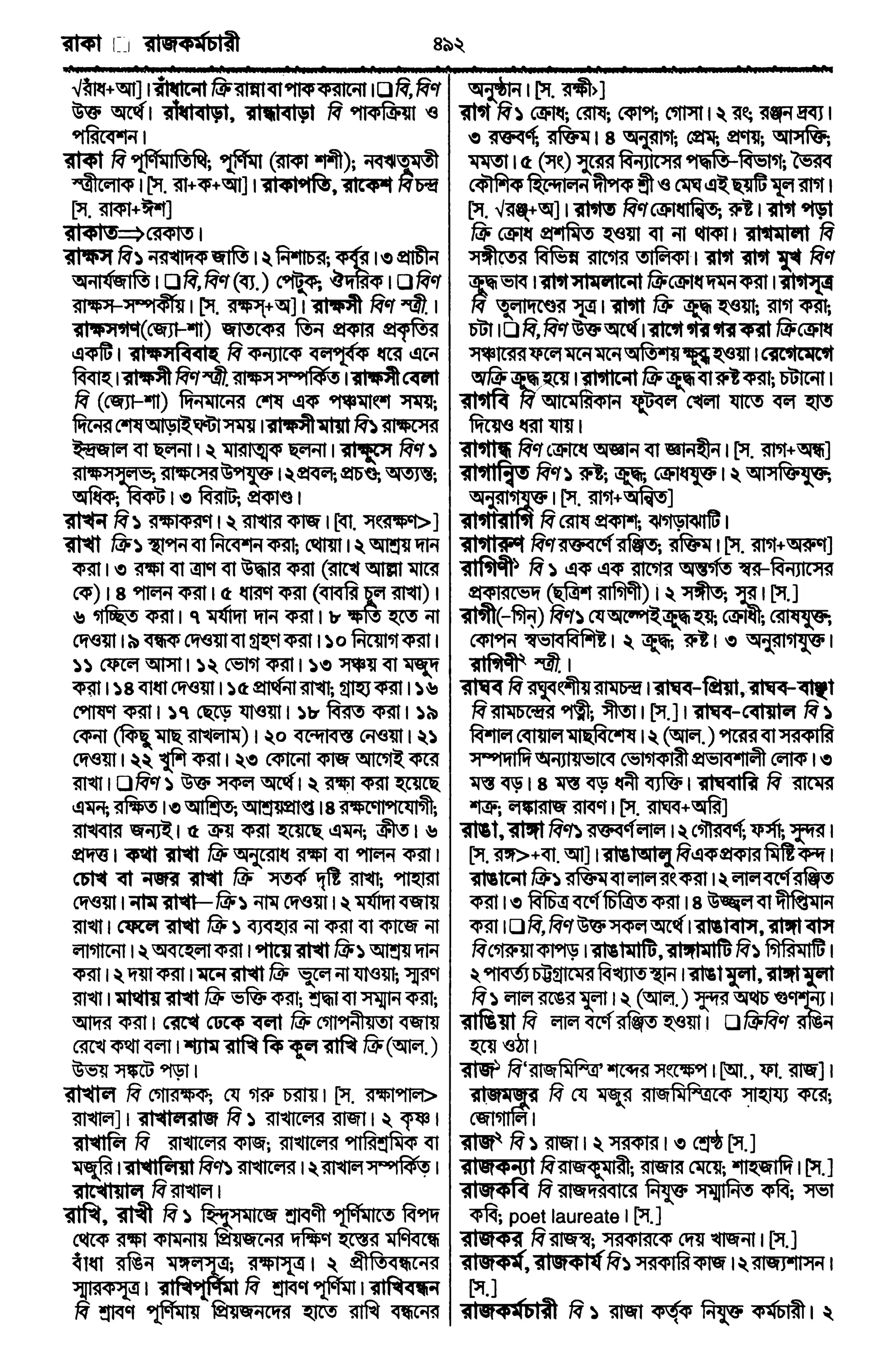 Bangla academy Bengali to Bengali dictionary