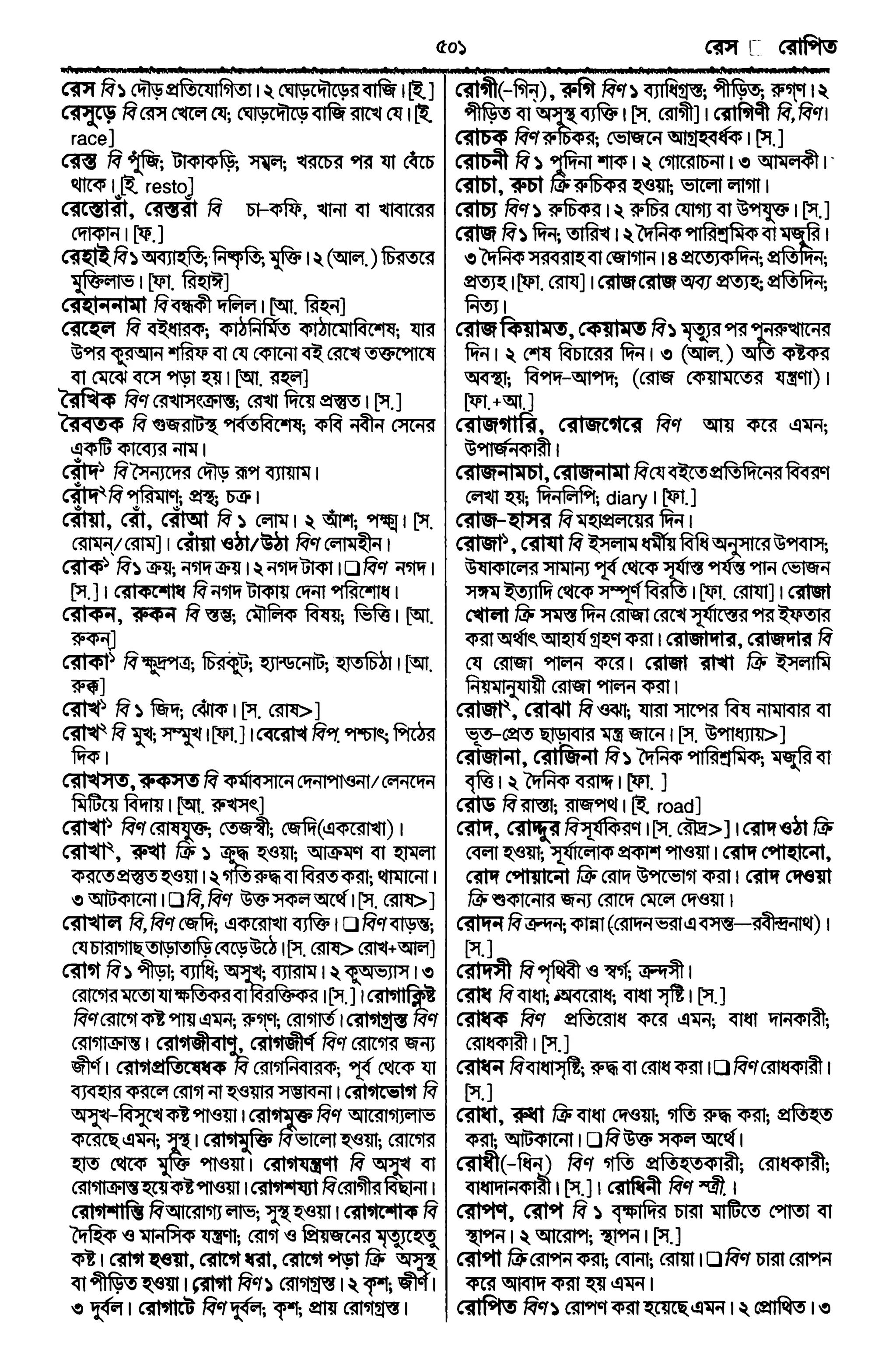 Bangla academy Bengali to Bengali dictionary