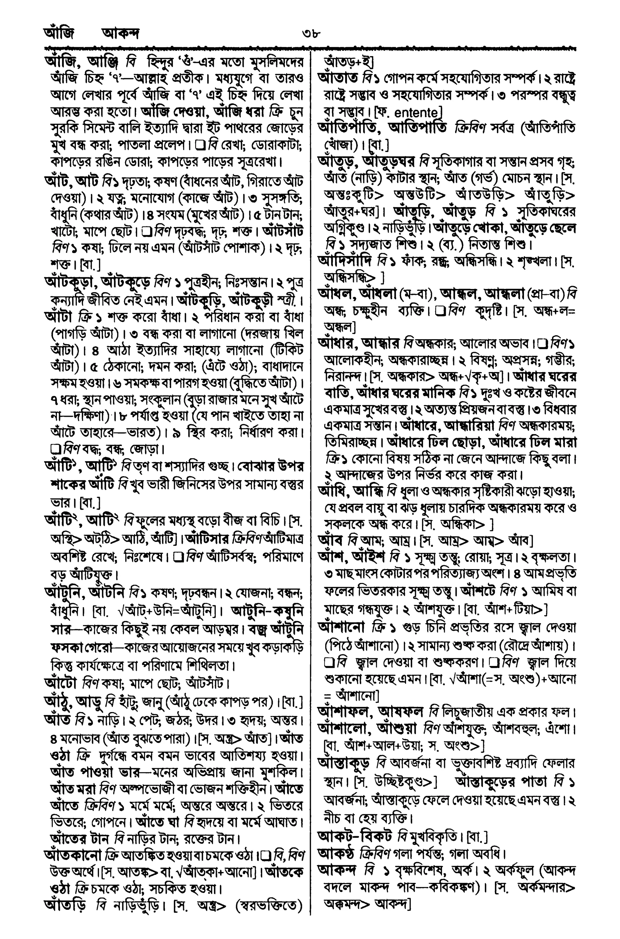 Bangla academy Bengali to Bengali dictionary