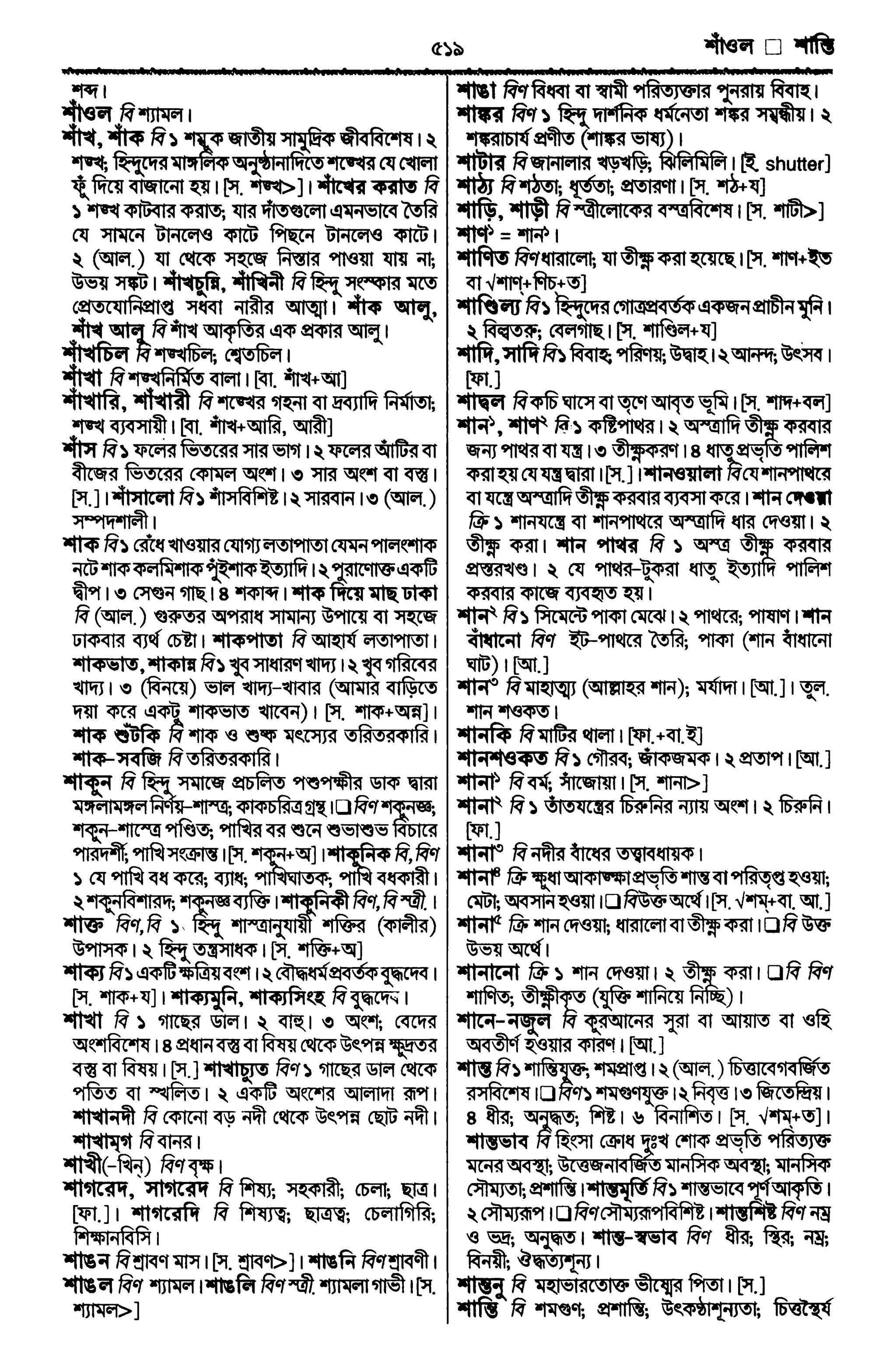 Bangla academy Bengali to Bengali dictionary