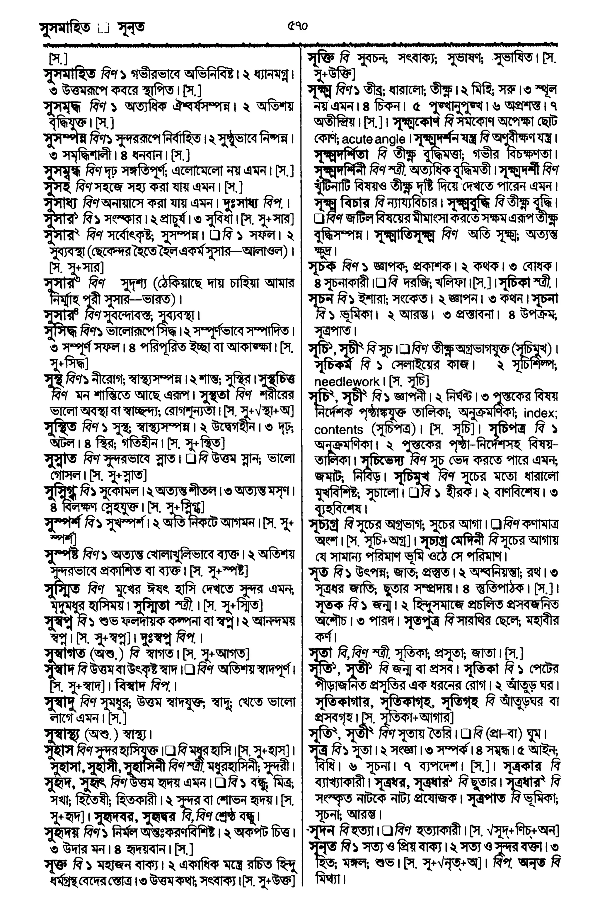 Bangla academy Bengali to Bengali dictionary